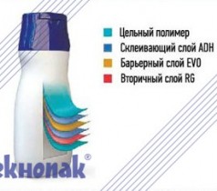 Многослойная HDPE бутылка